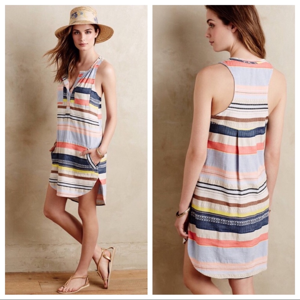 Mixed Stripe Dress by Odells